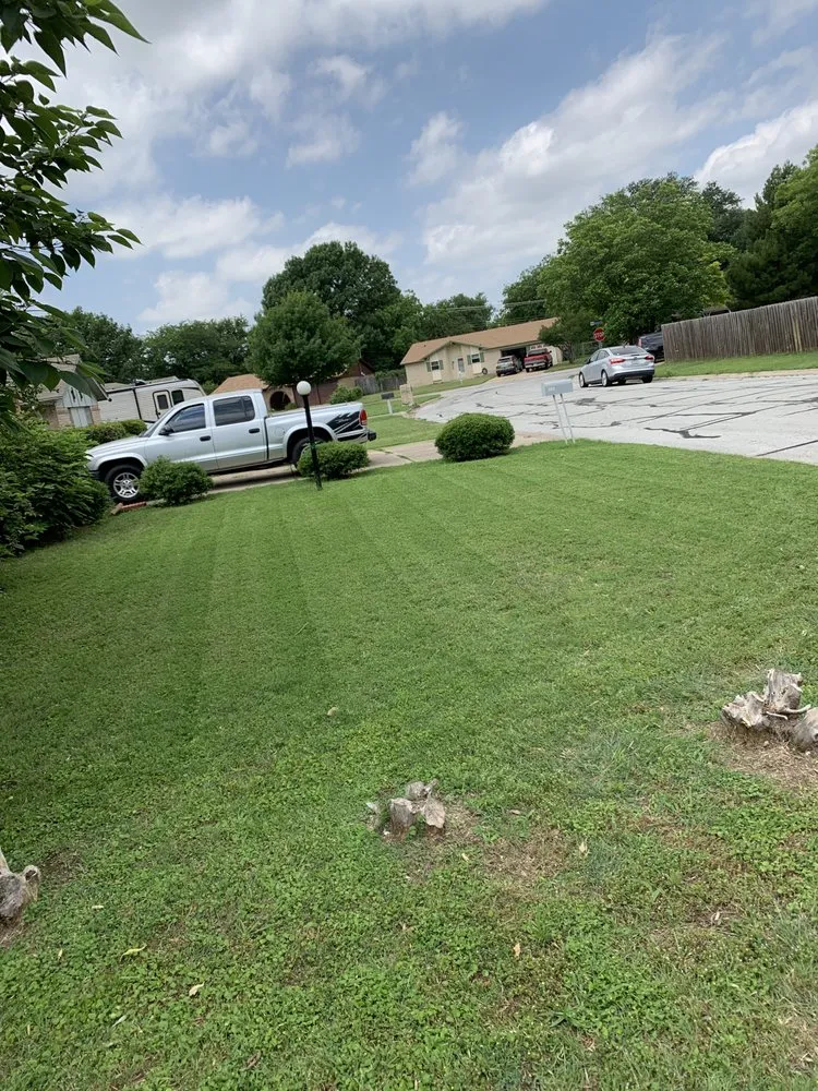 Professional residential landscaping in North Richland Hills, TX by Blade Runnerz Lawn And Landscaping