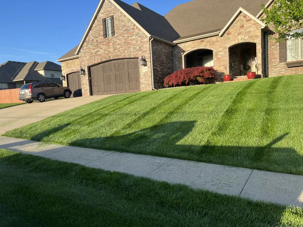 Professional yard cleanup service in Branson, MO by Blade Worx