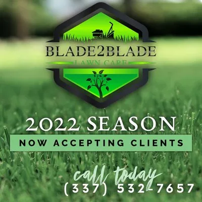 Blade2Blade Lawn Care Logo