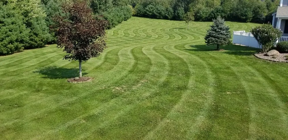 Top-rated outdoor landscaping for residential properties in Lyons, NY by Blades & Spades Landscaping