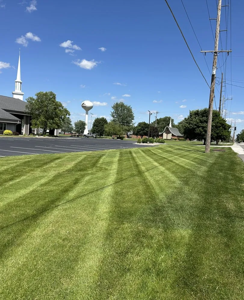 Trusted landscape installation in Leesburg, IN by Blades & Stripes Lawncare