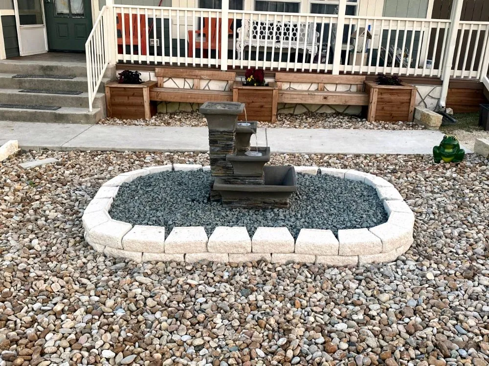 Professional yard maintenance in New Braunfels, TX by Blades Lawn Professionals