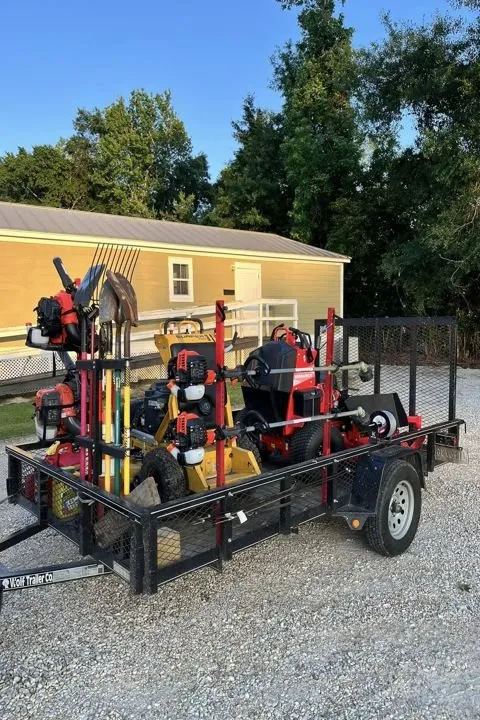 Affordable garden landscaping in French Settlement, LA by Blades Mowing & Landscaping