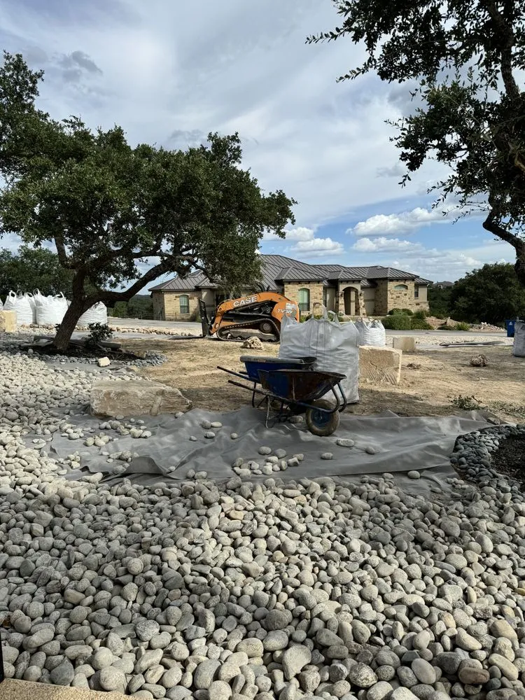 Affordable garden landscaping for homes across Boerne, TX - Blades of Glory Landscaping