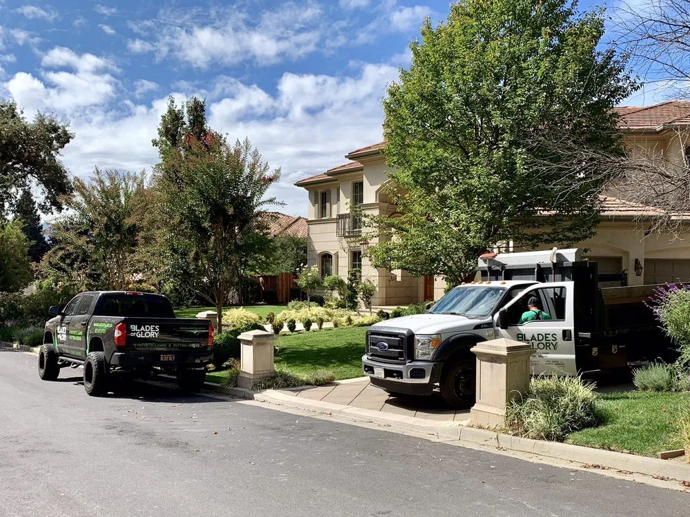 Professional landscape design for residential properties across Walnut Creek, CA - Blades of Glory Synthetic Lawns & Putting Greens
