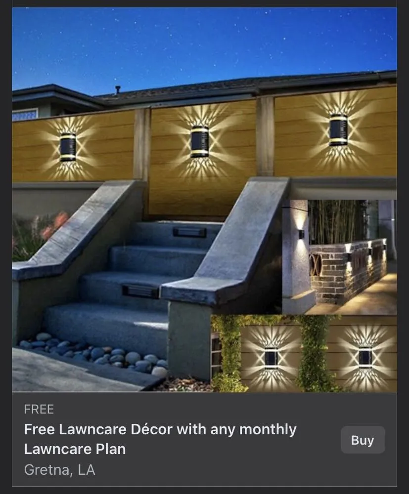 Expert landscape design in Westwego, LA by Blades of Grace Landscaping