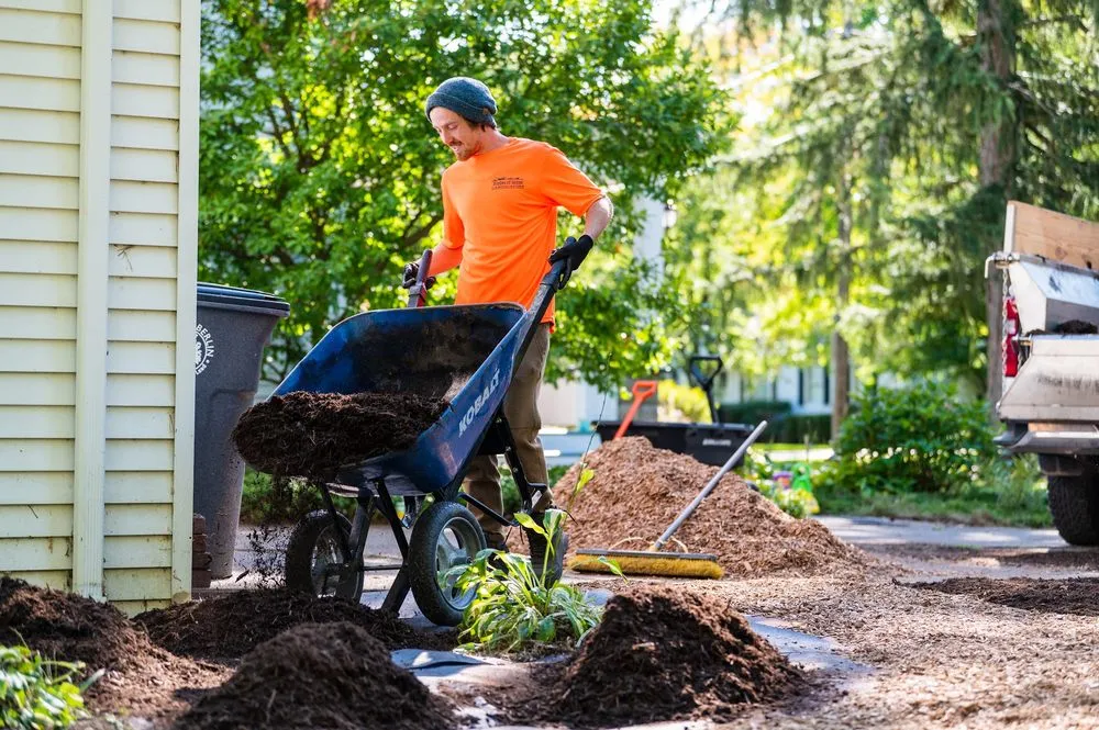 Local lawn care service for beautiful yards in Oberlin, OH by Blades of Grass Landscaping