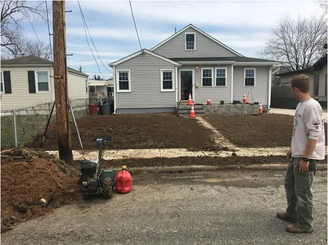 Local outdoor landscaping in Wernersville, PA by Blades of Steel Landscaping