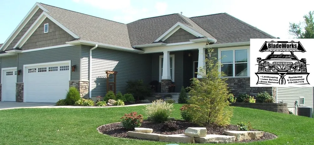 Affordable yard maintenance in Marion, IA by Bladeworks