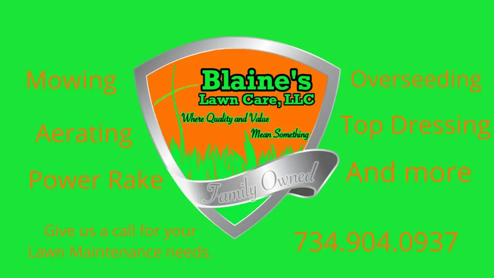 Top-rated lawn mowing service with custom design across Milan, MI - Blaine's Lawn Care