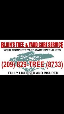 Blains Tree And Landscape Logo