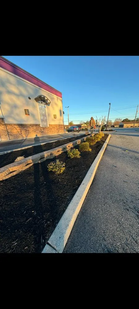 Trusted outdoor landscaping in Gibsonville, NC by Blairs Mulch