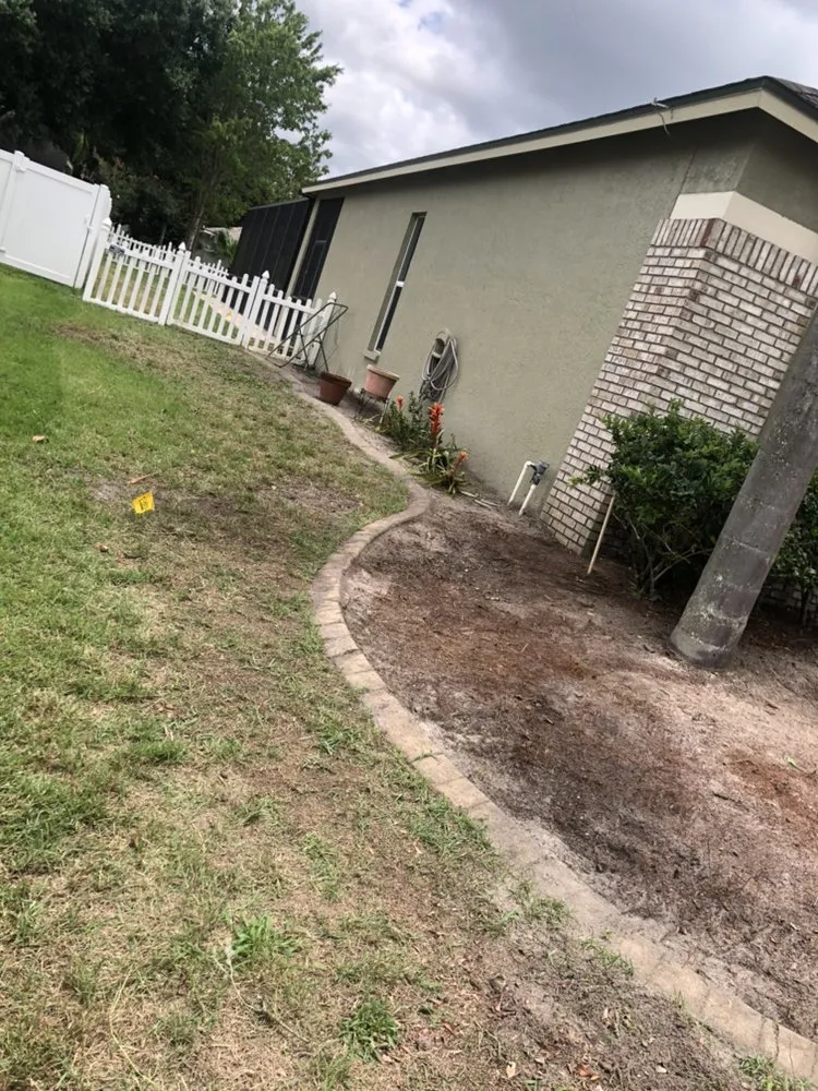 Local landscape installation for outdoor upgrades in Gibsonton, FL by Blaisdell's Removal