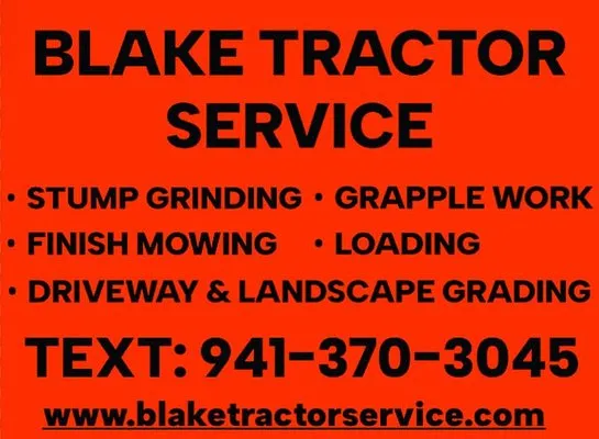 Blake Tractor Service Logo
