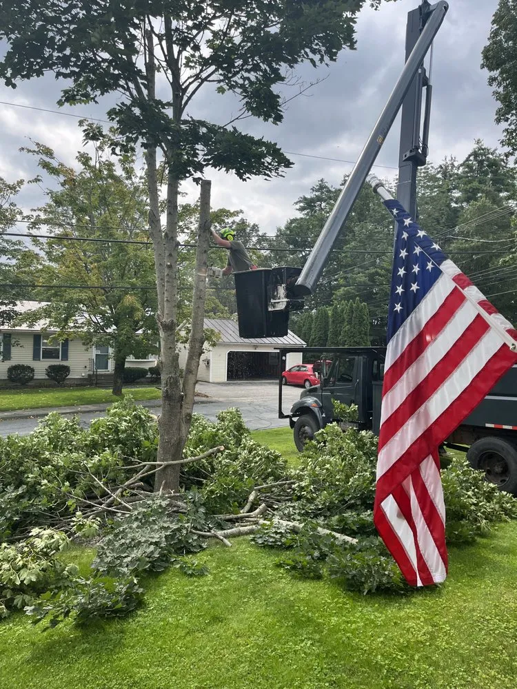 Professional garden landscaping in Lebanon, NH by Blake Tree and Landscape