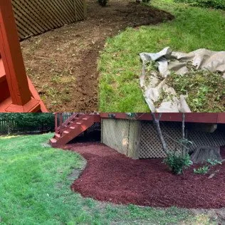 Professional landscape installation in Frederick, MD by Blake's Landscaping