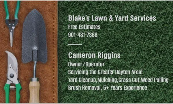 Blake’s Lawn & Yard Services Logo