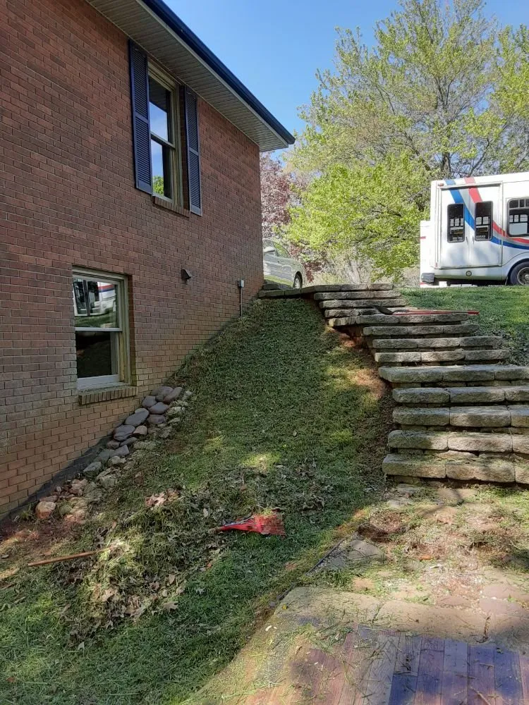 Custom yard cleanup service in Moneta, VA by Blake's Lawn Care and Tree Removal