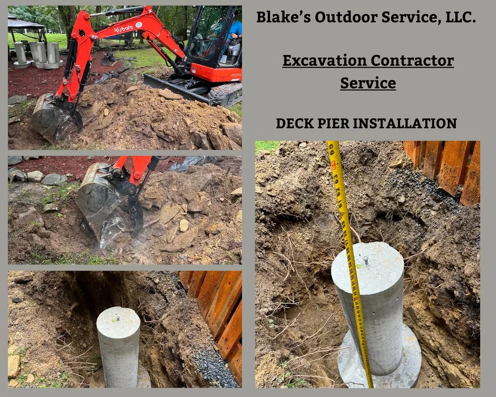 Custom yard maintenance for outdoor upgrades in Dingmans Ferry, PA by Blake's Outdoor Services