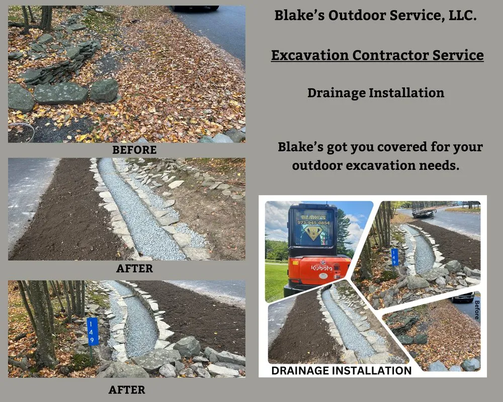 Professional garden landscaping in Dingmans Ferry, PA by Blake's Outdoor Services