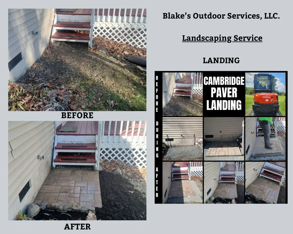 Expert garden landscaping for homes in Dingmans Ferry, PA by Blake's Outdoor Services