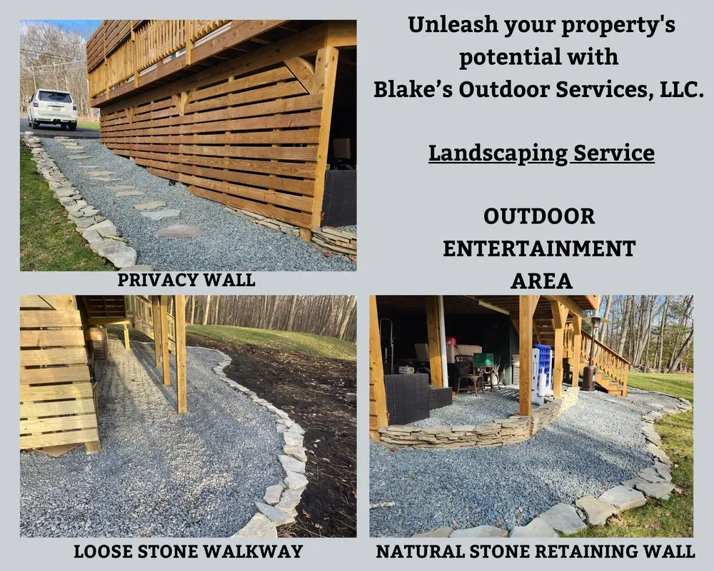 Custom landscape design with custom design in Dingmans Ferry, PA by Blake's Outdoor Services