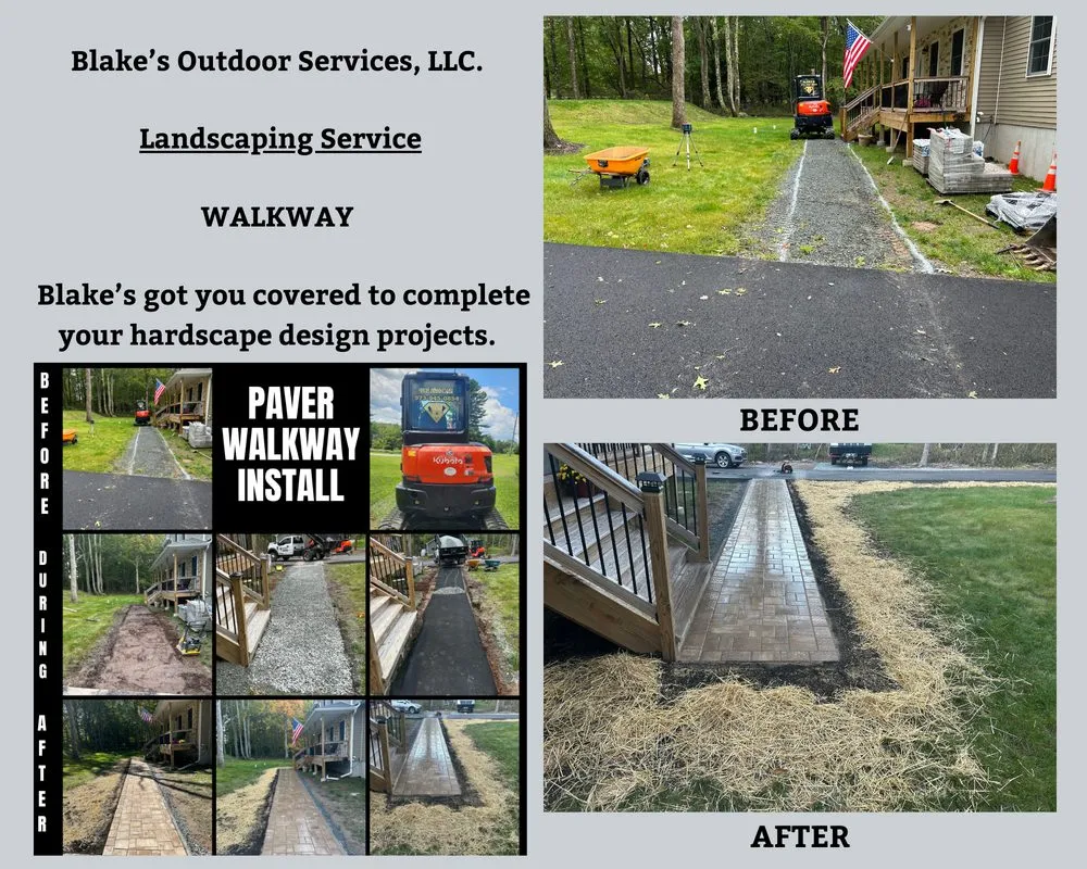 Custom yard maintenance with custom design across Dingmans Ferry, PA - Blake's Outdoor Services