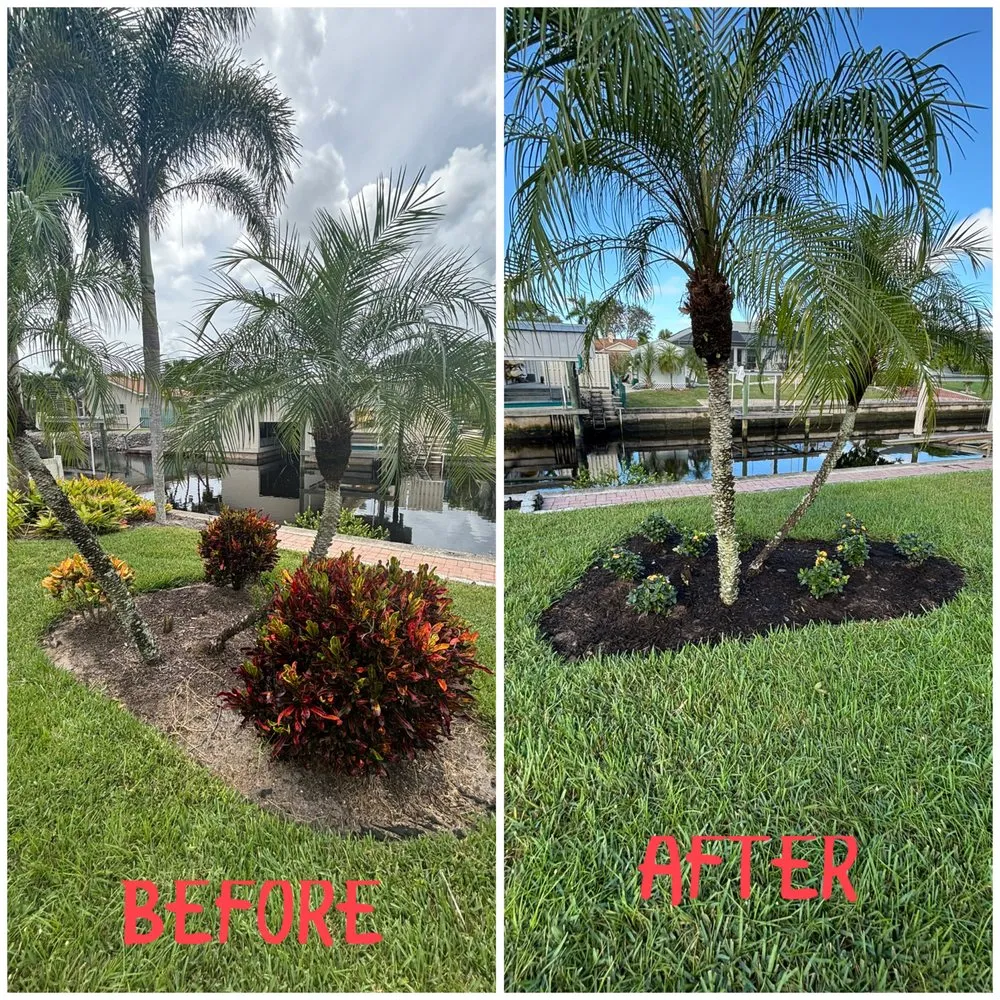 Professional landscape installation in Bonita Springs, FL - Blake’s Yard & Home Service’s