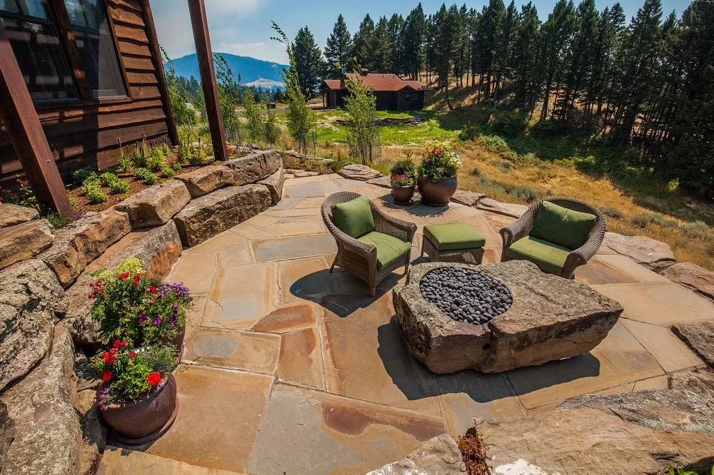 Top-rated garden landscaping in Bozeman, MT by Blanchford Landscape Group