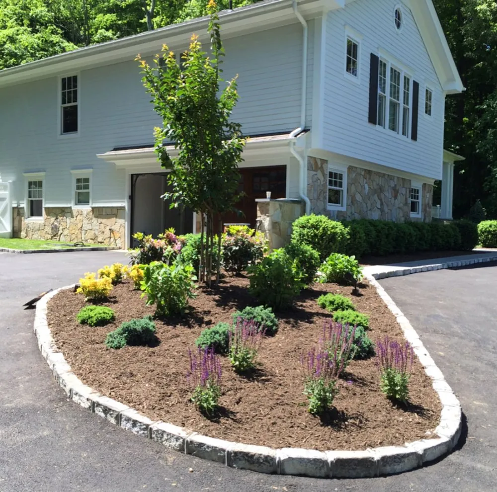 Custom residential landscaping in Westbury, NY - Blanco's Landscape Designs