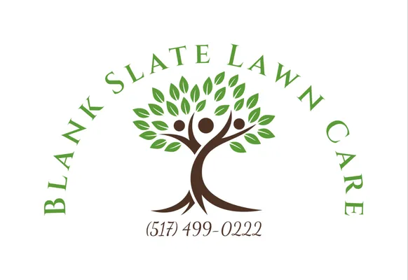 Blank Slate Lawn Care Logo