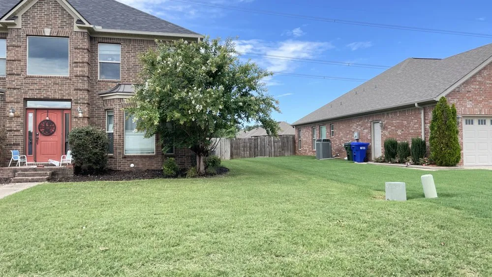 Local landscape installation for year-round maintenance in Conway, AR by Blankenship Outdoors