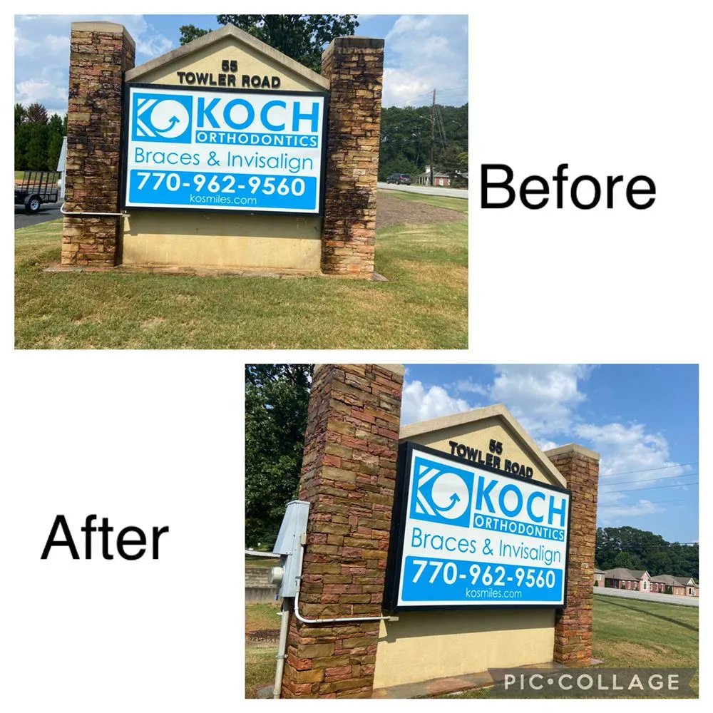 Professional lawn mowing service in Loganville, GA by Blanton services