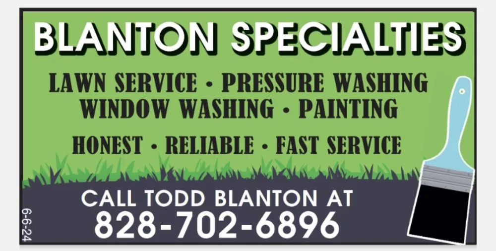 Affordable landscape design with custom design in Ellenboro, NC by Blanton Specialties