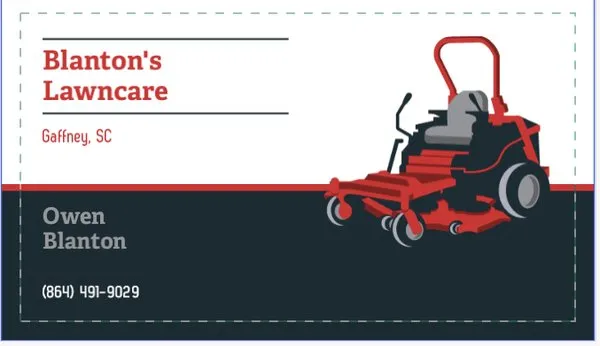 Blanton’s Lawncare Logo