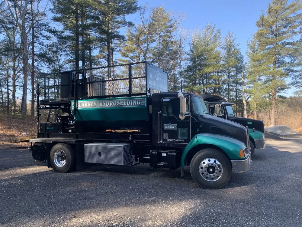 Custom yard cleanup service near you across Duxbury, MA - Blarney Hydroseeding