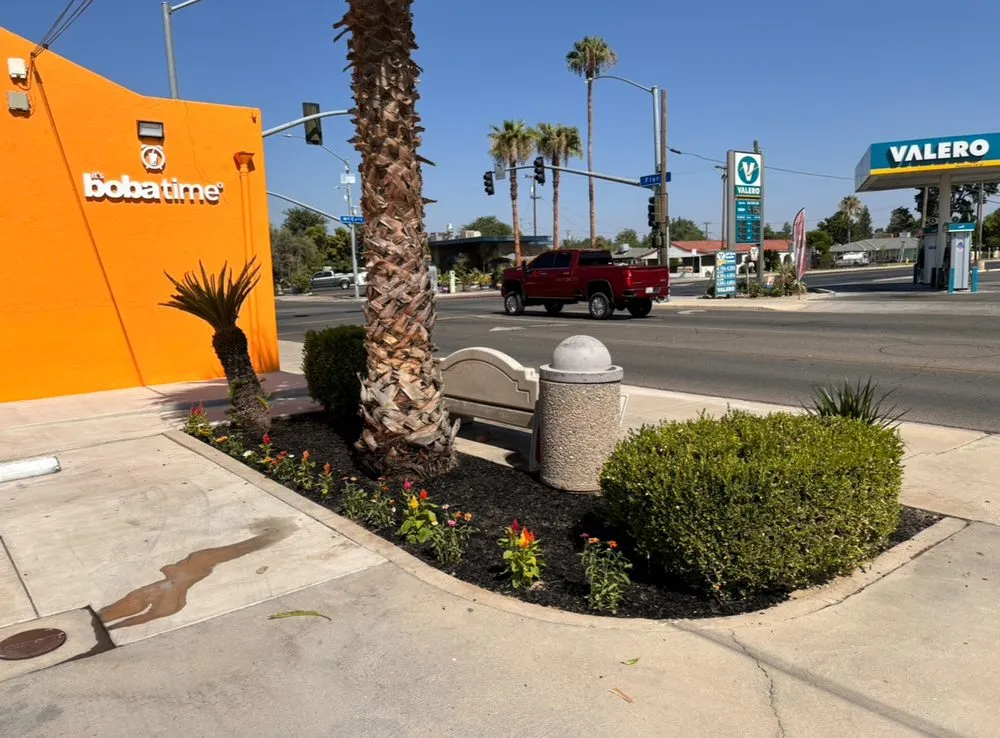 Custom garden landscaping for residential properties across Selma, CA - Blas Lawn Service