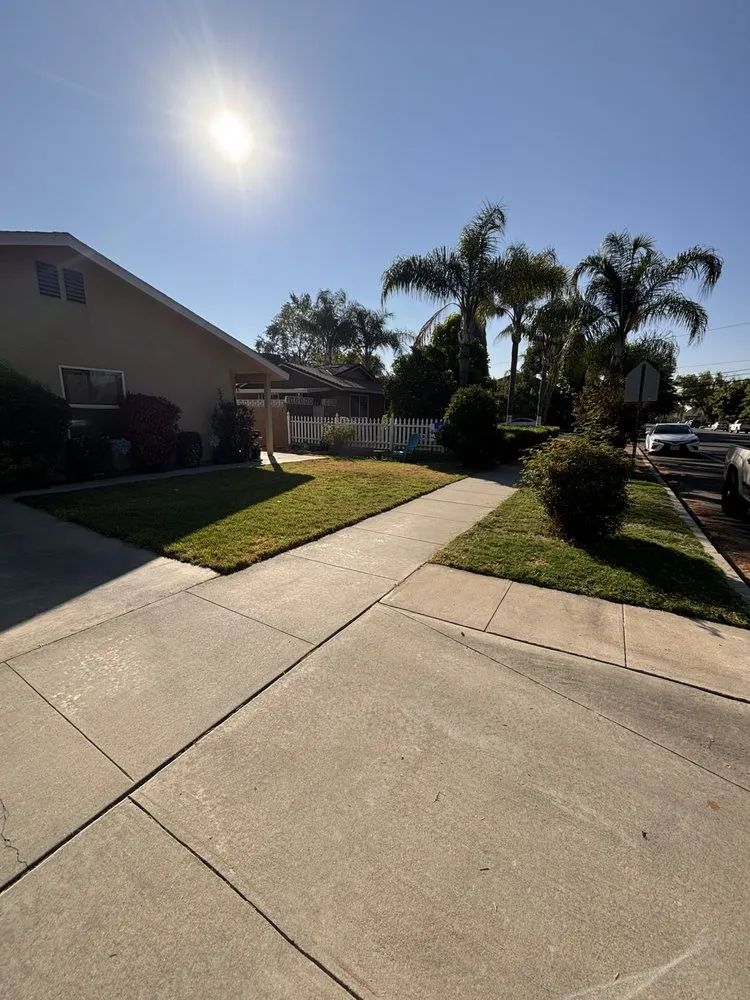 Expert landscape design for residential properties in Selma, CA by Blas Lawn Service