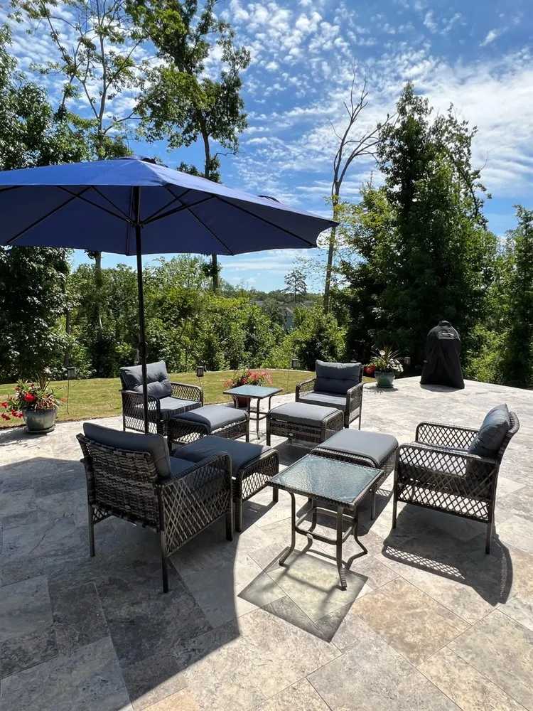 Custom landscape design in Mooresville, NC by Blaze ProScapes