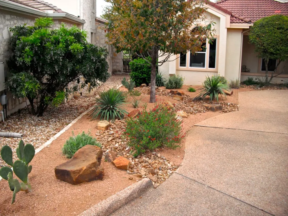 Professional yard maintenance for beautiful yards in Dripping Springs, TX by Blazek Landscapes