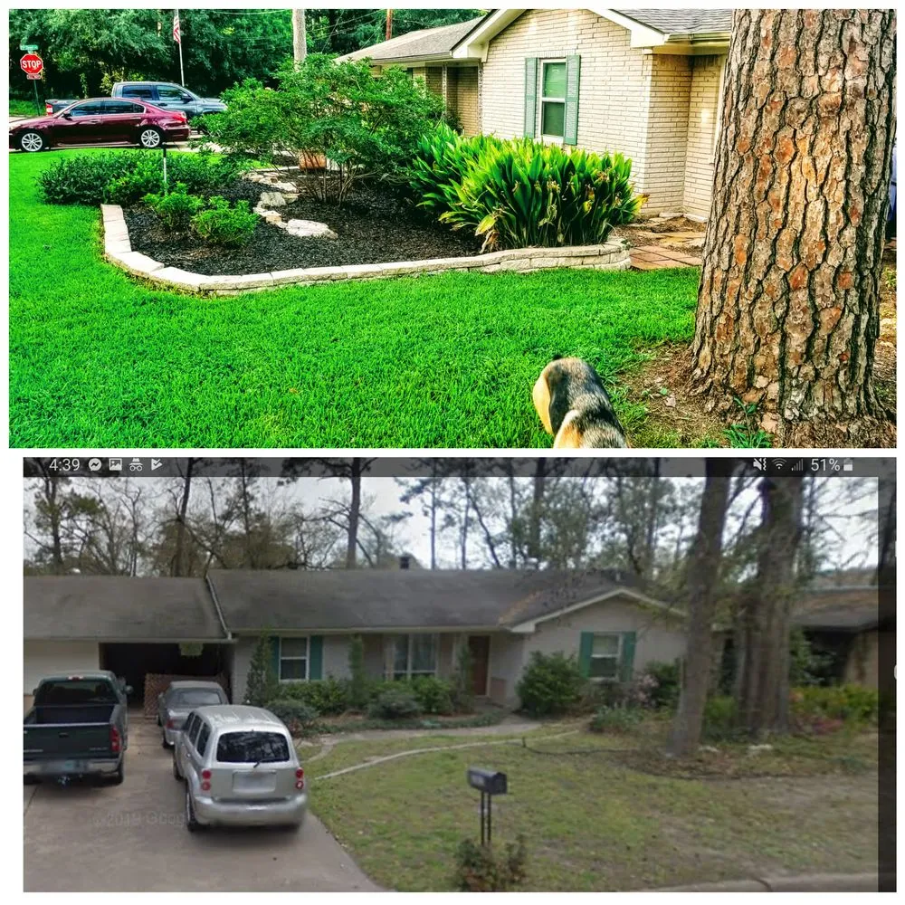 Expert landscape installation in Huntsville, TX by Blazin' T Services