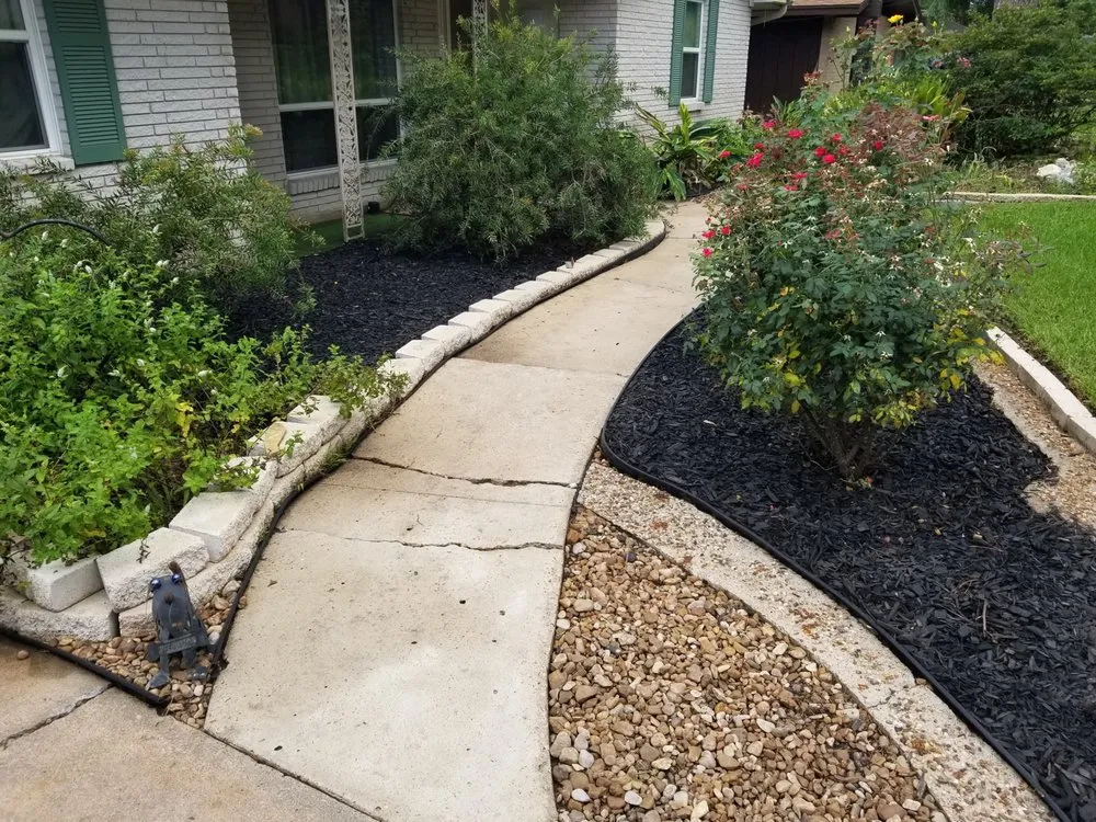Reliable residential landscaping for beautiful yards in Huntsville, TX by Blazin' T Services