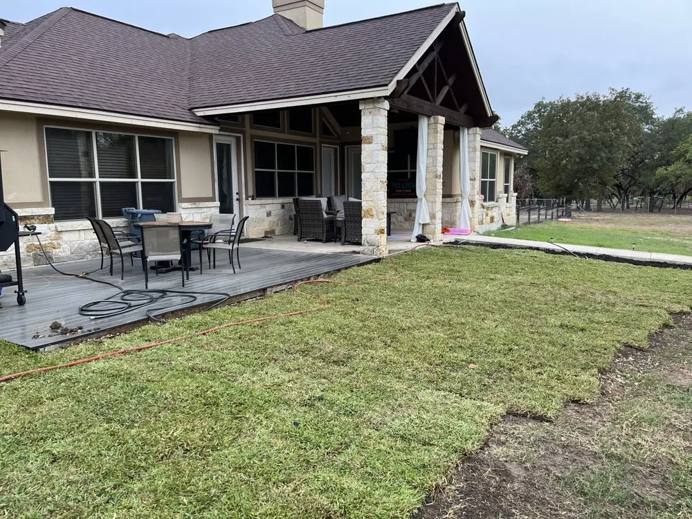 Professional yard maintenance in Adkins, TX - Blazing Landscaping