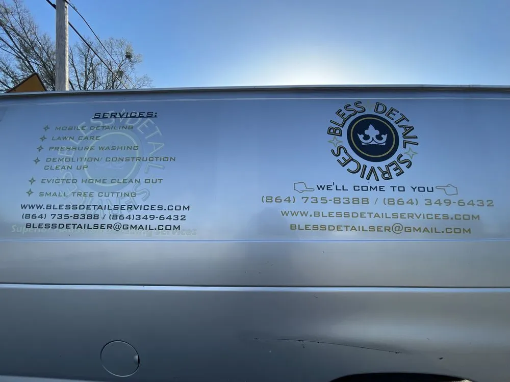 Local yard cleanup service in Greenville, SC - Bless Detail Services