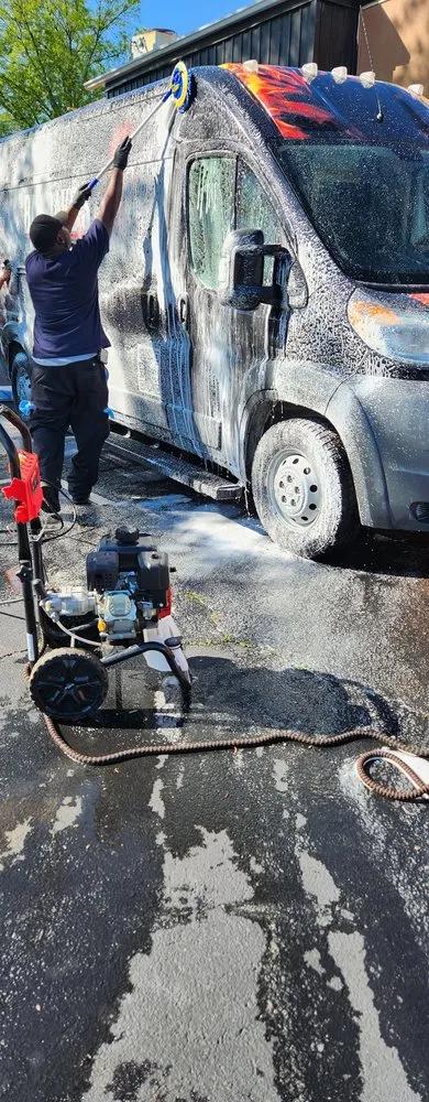 Local landscape installation in Greenville, SC by Bless Detail Services