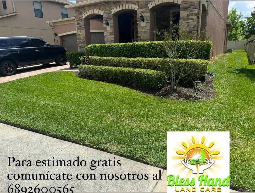 Trusted landscape design in Kissimmee, FL by Bless Hand Land Care