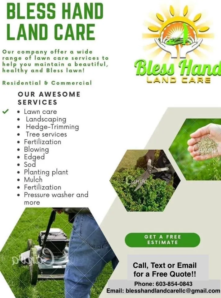 Local lawn care service for residential properties in Kissimmee, FL by Bless Hand Land Care