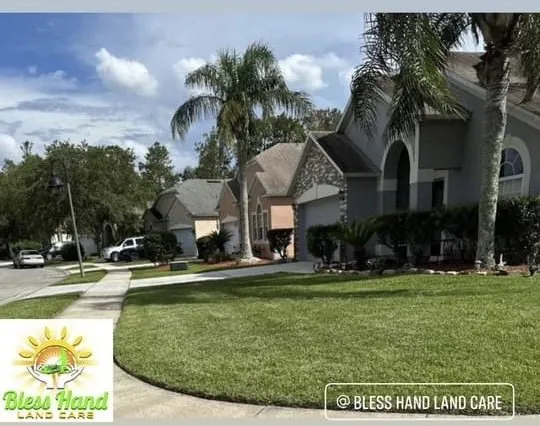 Custom garden landscaping in Kissimmee, FL - Bless Hand Land Care
