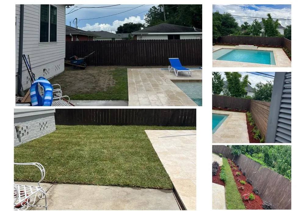 Expert landscaping services in New Orleans, LA by Bless Landscaping