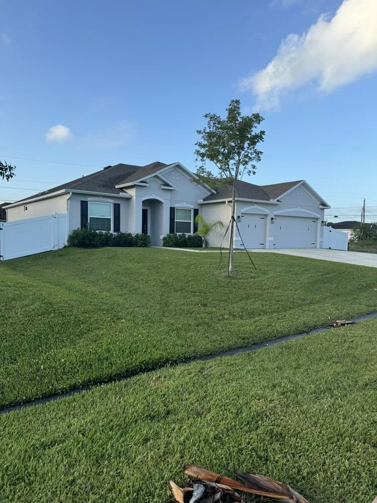 Local landscaping services for beautiful yards in Port St. Lucie, FL by Bless Lawn Care